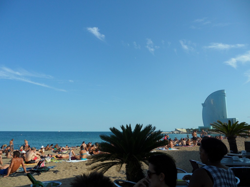 Barceloneta Barceloneta mükemmel bir chill out bölgesi...